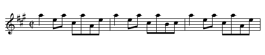 Dancing Feet - staff notation