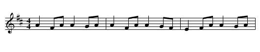 Dancing the Baby - staff notation