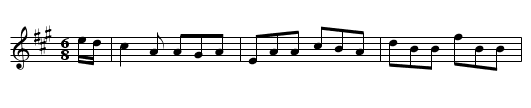 Dandy Dancer, The - staff notation