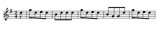 DANDY JIM OF CAROLINE - staff notation