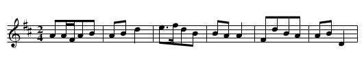Dang hu chuan, Boot auf dem Trockenen) - staff notation