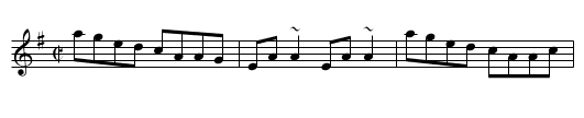 Dangerous Reel, The - staff notation