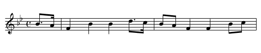 Dangers of the sea, The - staff notation