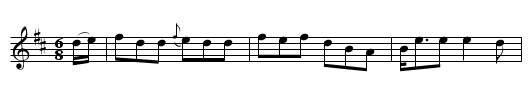 Daniel Of The Sun   (jig)     0984 - staff notation