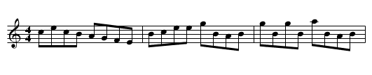 Daniels Hornpipe,(unedited). JC.144 - staff notation