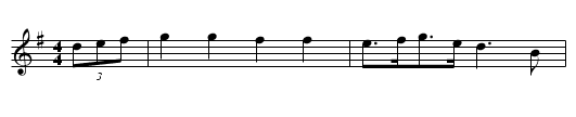 Dannish Waltz, The  - staff notation