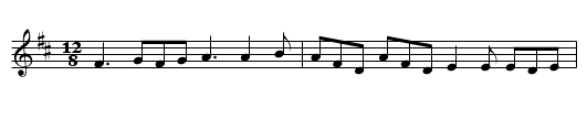 Danny Ab's #1 - staff notation