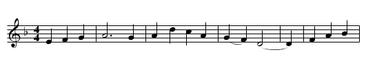 Danny Boy (Londonderry Air) - staff notation
