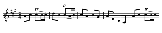 Danny - staff notation