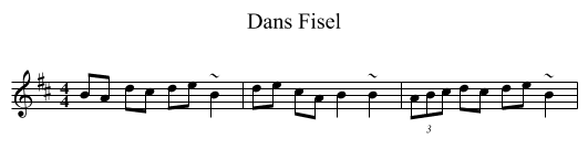 Dans Fisel - staff notation