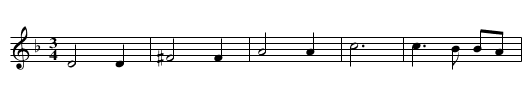 Dan's Freilach - staff notation