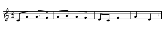 Dans Sizun - staff notation