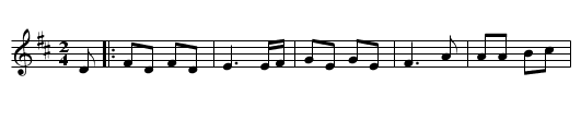 Danse de dj'v&acirc; - staff notation
