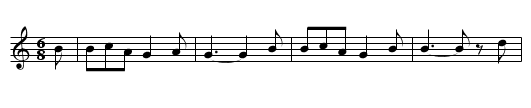 Danza (CT 072) - staff notation