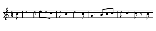 Danza (CT 074) - staff notation