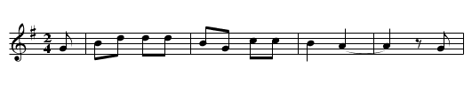 Danza (CT 161) - staff notation