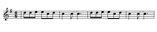 Danza (CT 302) - staff notation