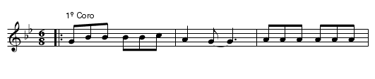 Danza de San Pablín (CT 178) - staff notation