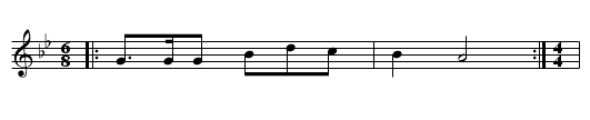 Danza de Santana (Danza Prima Versión 2) - staff notation