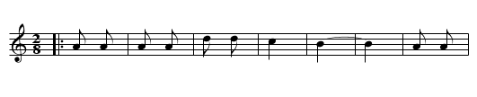Danza Prima (Caleao - Caso) - staff notation