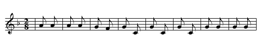 Danza Prima - staff notation