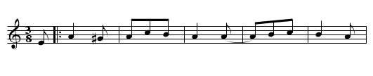 Danza (Teberga 4) - staff notation