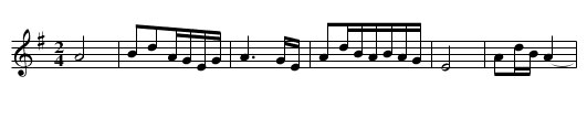 Daqi haozi ba huasheng shai - staff notation