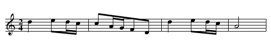 Daqingshan wulala shantaoshan - staff notation