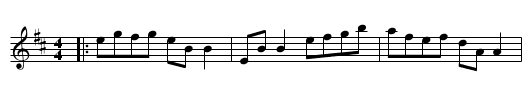 Darach DeBrun's - staff notation