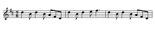 Darby Carey - staff notation