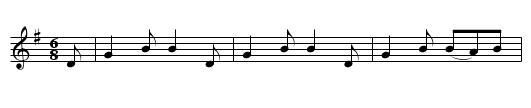 Darby Kelly - staff notation