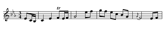 Darby O'Dun - staff notation