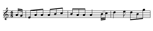 Darby the Driver    (jig)     0789 - staff notation