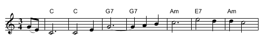 Dark Lochnagar - staff notation