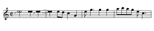 Darkie's Delight - staff notation