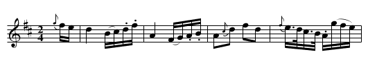 Dartmouth Set – 5th Figure - staff notation