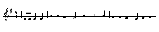 Das artige M?dchen (2-90) S. 263 - staff notation