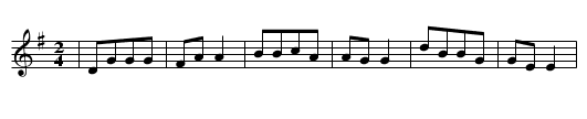 Das hungernde Kind - staff notation