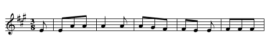 DAS JAHR IST GUT - staff notation