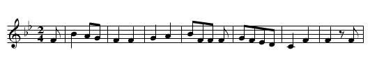DAS KANAPEE IST MEIN VERGNUEGEN - staff notation