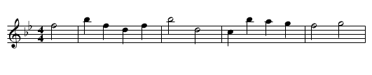 Das Schlaraffenland - staff notation