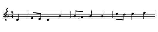 Das Schwabentoechterlein - staff notation