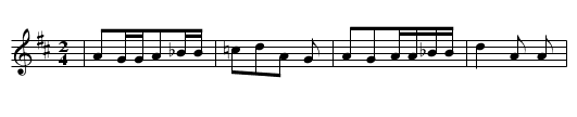 Das Schwabentoechterlein - staff notation