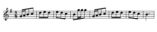 Das Voegelein - staff notation