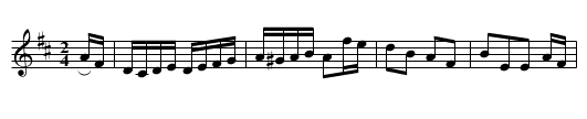 DASHING WHITE SERGEANT - staff notation