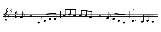 Dave Collins' Jig - staff notation