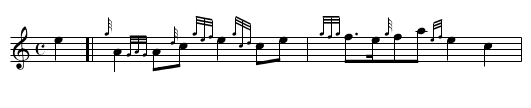 David Crosbie Miller    - staff notation