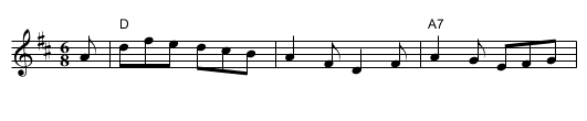Davy MacDonald's Jig - staff notation