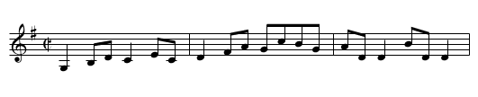 Dawn, The - staff notation