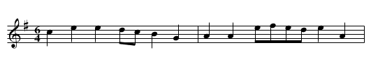 Dawning of the Day [6], The – Sword Dance - staff notation